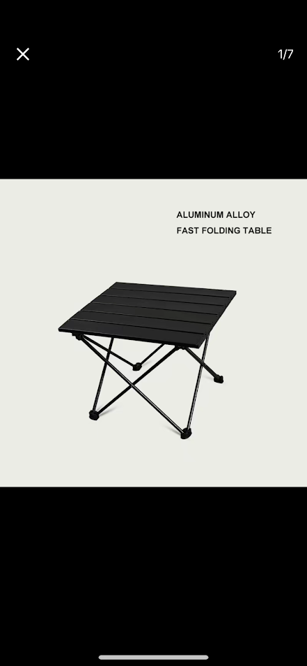 Portable and Exquisite Folding Camping Table