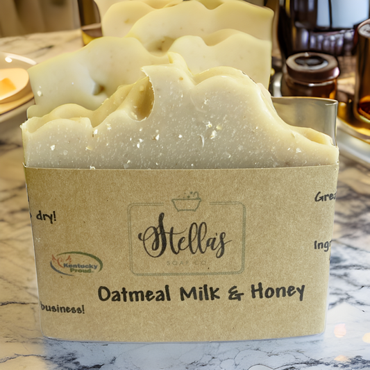 OatMeal Milk And Honey Goat Milk Soap