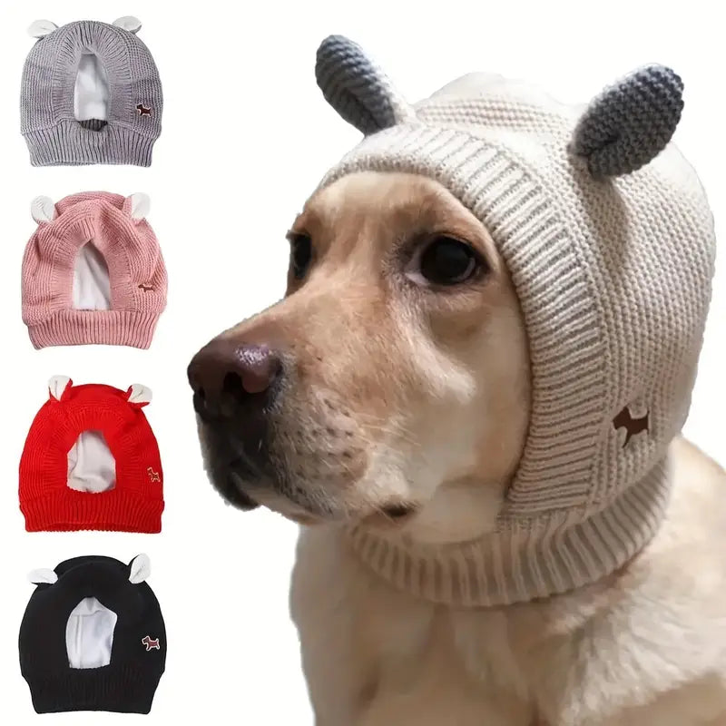 Daily Bargains Comfortable Knitted Ear Cover – The Ultimate All-Season Pet Hat!