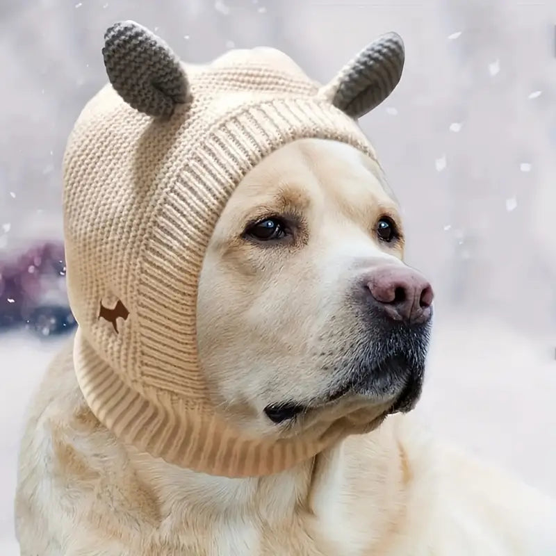 Daily Bargains Comfortable Knitted Ear Cover – The Ultimate All-Season Pet Hat!