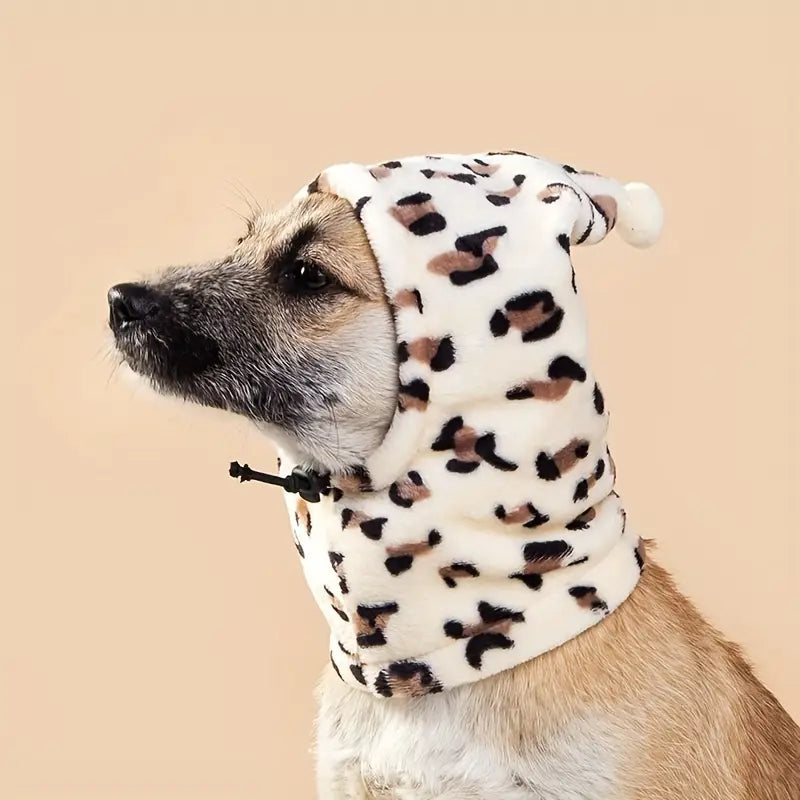 Daily Bargain Adjustable Leopard Print Pet Hoodie – Wildly Cozy, Fiercely Stylish!