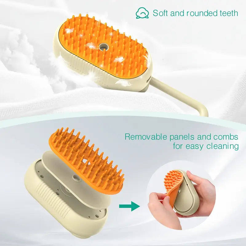 Rechargeable 3-in-1 Pet Grooming Tool